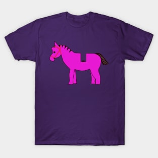 Interpretation of a Minifig Horse T-Shirt